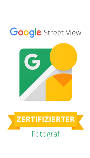 Logo (Portrait) eines Google Street View | Trusted zertifiziert.